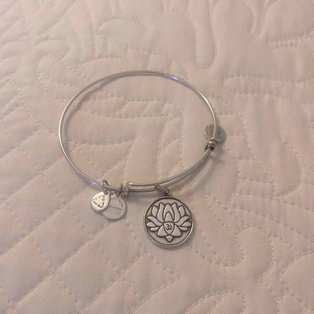 Alex and Ani Lotus Flower Bangle